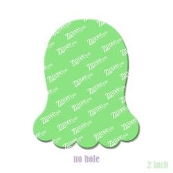 Alternative view of Ghost 2 – Acrylic Badge Reel Blank (2") No Hole | Optional Sticker or UV DTF