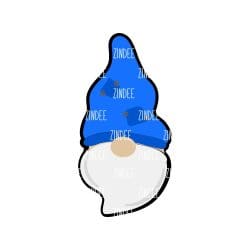 Gnome – Mini Acrylic Charm Blank (1.5") | Optional Sticker or UV DTF