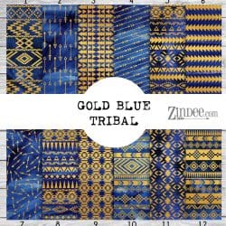 Gold Blue Tribal (vinyl)