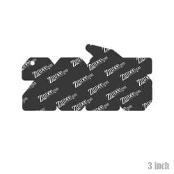 Alternative view of Grad Cap 2025 – Acrylic Keychain Blank (3") | Optional Sticker or UV DTF
