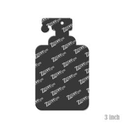 Alternative view of Hand Sanitizer Bottle – Acrylic Keychain Blank (3") | Optional Sticker or UV DTF