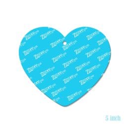 Heart acrylic blank (5 inch)