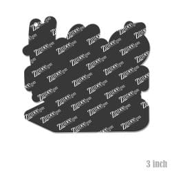 Alternative view of Hello Grade – Acrylic Keychain Blank (3") | Optional Sticker or UV DTF