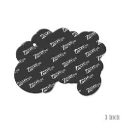 Alternative view of Hello Spring – Acrylic Keychain Blank (3") | Optional Sticker or UV DTF