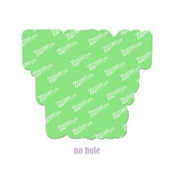 Alternative view of Help Is On The Way – Acrylic Badge Reel Blank (2") No Hole | Optional Sticker or UV DTF
