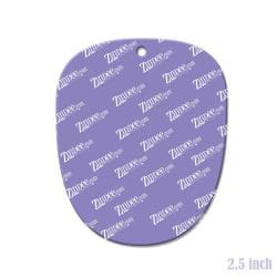 Alternative view of Hockey Mask – Acrylic Keychain Blank (2.5") | Optional Sticker or UV DTF