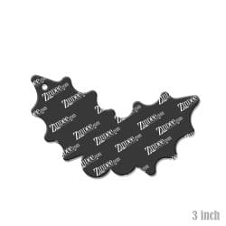 Alternative view of Holly Berry – Acrylic Keychain Blank (3") | Optional Sticker or UV DTF