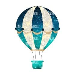 Hot Air Balloon 2 (Sublimation Transfer)