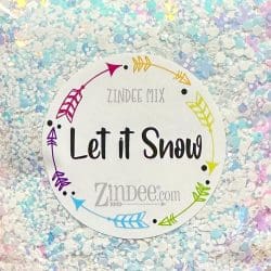 Let It Snow Glitter (BAG) ZINDEE MIX