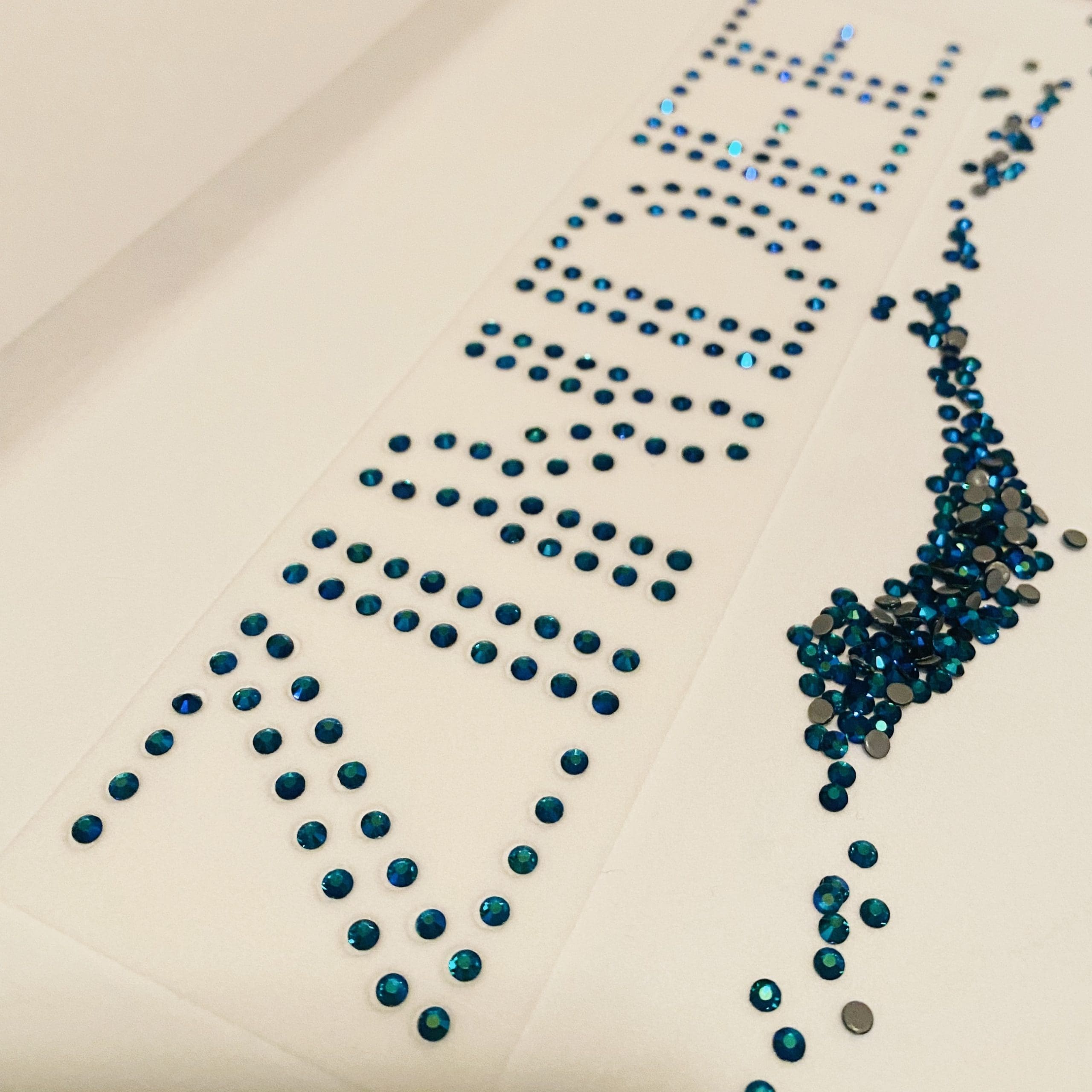 Rhinestone Template Flock