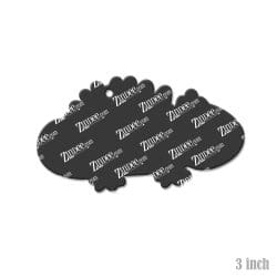 Alternative view of Iguana – Acrylic Keychain Blank (3") | Optional Sticker or UV DTF