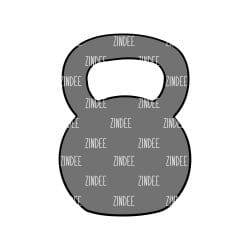 Kettle Bell – Acrylic Keychain Blank (3") | Optional Sticker or UV DTF