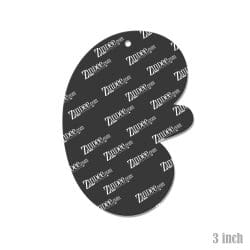 Alternative view of Kidney – Acrylic Keychain Blank (3") | Optional Sticker or UV DTF