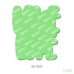 Lake Life – Acrylic Badge Reel Blank (2") No Hole | Optional Sticker or UV DTF - Image 2