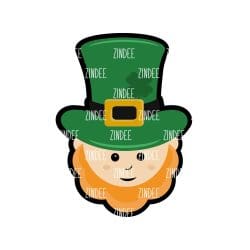Leprechaun Acrylic Blank- Sticker- UV DTF (1.5 inch)