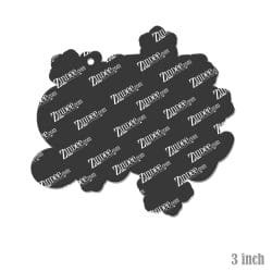 Alternative view of Let It Snow – Acrylic Keychain Blank (3") | Optional Sticker or UV DTF