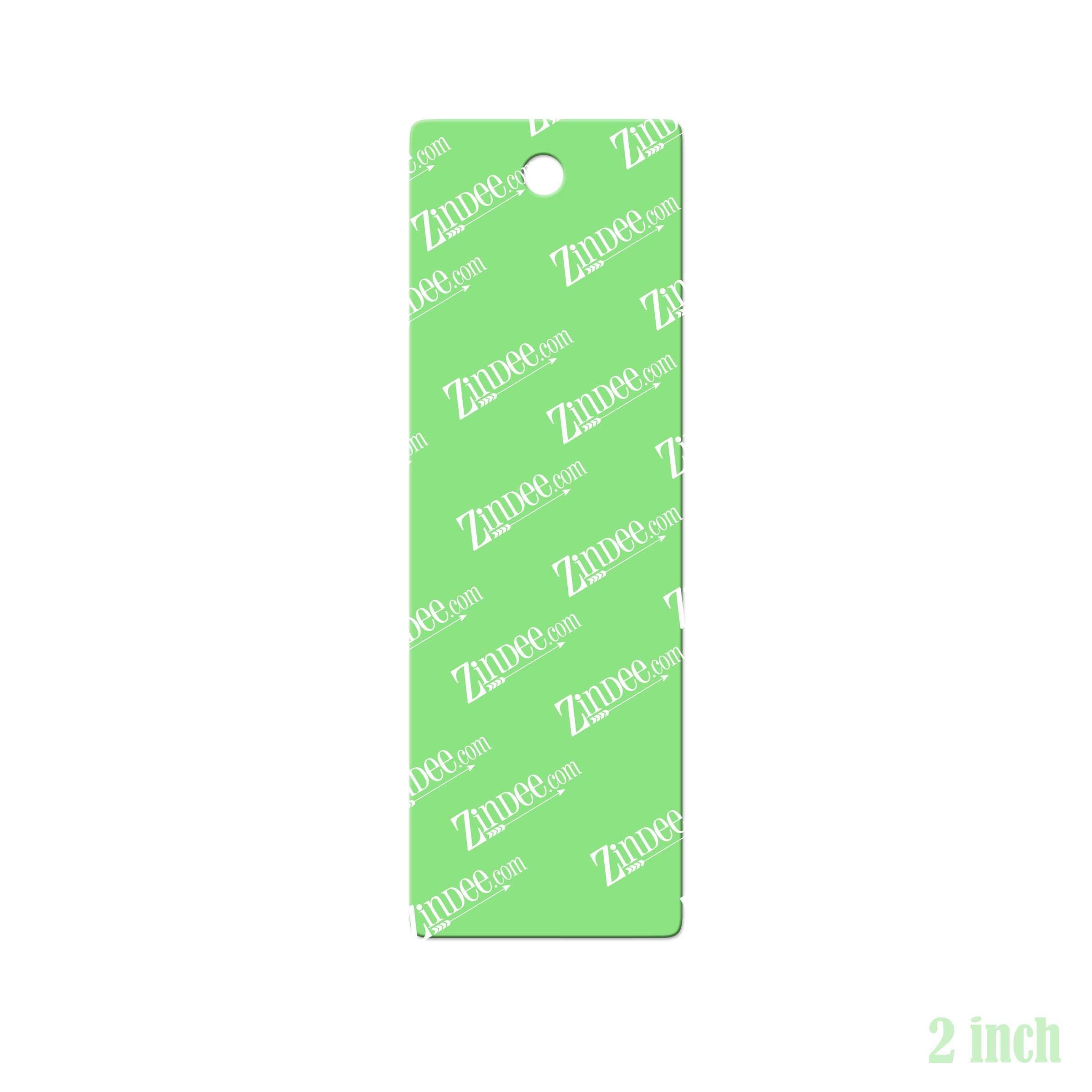 Letter I – Acrylic Keychain Blank (2") | Optional Sticker or UV DTF - Image 2