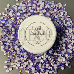 Light amethyst AB Hotfix Rhinestone ss10 (machine cut) 10 Gross