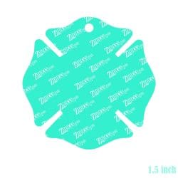 Alternative view of Maltese Cross – Mini Acrylic Charm Blank (1.5") | Optional Sticker or UV DTF