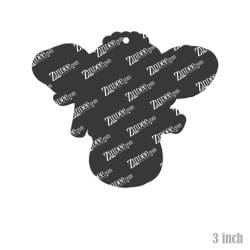 Alternative view of Mama Cow – Acrylic Keychain Blank (3") | Optional Sticker or UV DTF