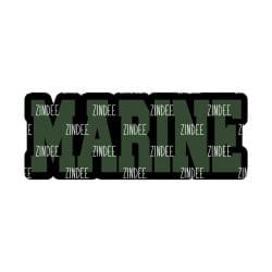 Marine (word) – Acrylic Keychain Blank (3") | Optional Sticker or UV DTF