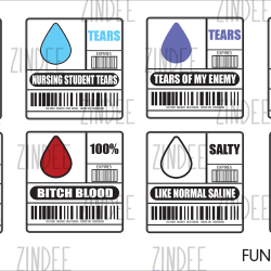 Funny Labels SVG (DOWNLOAD)