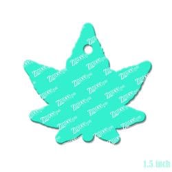 Alternative view of Medical Marijuana – Mini Acrylic Charm Blank (1.5") | Optional Sticker or UV DTF