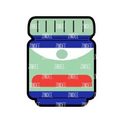 Medicine Jar – Acrylic Keychain Blank (2") | Optional Sticker or UV DTF