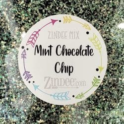 Mint Chocolate Chip Polyester Glitter (BAG) ZINDEE MIX