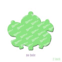 Alternative view of Money Sign – Acrylic Badge Reel Blank (2") No Hole | Optional Sticker or UV DTF