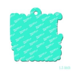 Alternative view of Music Teacher – Mini Acrylic Charm Blank (1.5") | Optional Sticker or UV DTF