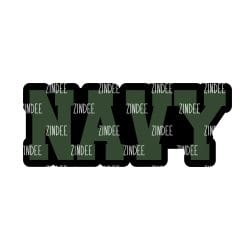 Navy (word) – Acrylic Keychain Blank (3") | Optional Sticker or UV DTF