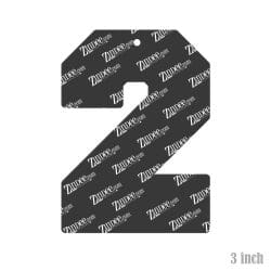 Alternative view of Number 2 – Acrylic Keychain Blank (3") | Optional Sticker or UV DTF