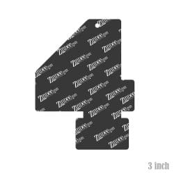 Alternative view of Number 4 – Acrylic Keychain Blank (3") | Optional Sticker or UV DTF