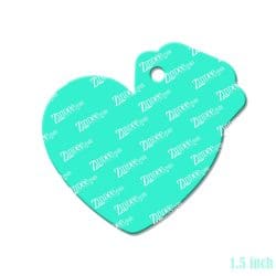 Alternative view of Nurse Heart – Mini Acrylic Charm Blank (1.5") | Optional Sticker or UV DTF