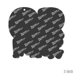 Alternative view of OR Nurse – Acrylic Keychain Blank (3") | Optional Sticker or UV DTF