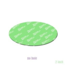 Alternative view of Oval – Acrylic Badge Reel Blank (2") No Hole | Optional Sticker or UV DTF