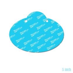 Oval Tag acrylic blank (5 inch)