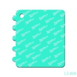 Alternative view of Planner – Mini Acrylic Charm Blank (1.5") | Optional Sticker or UV DTF