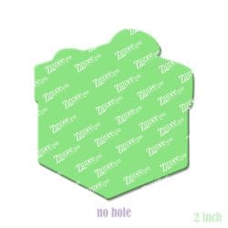 Alternative view of Present – Acrylic Badge Reel Blank (2") No Hole | Optional Sticker or UV DTF