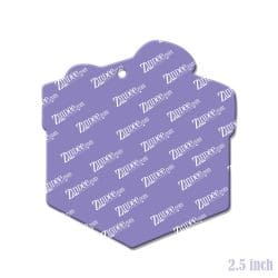 Alternative view of Present – Acrylic Keychain Blank (2.5") | Optional Sticker or UV DTF