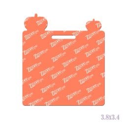 Pumpkin Badge Buddy Horizontal (lightweight acrylic)