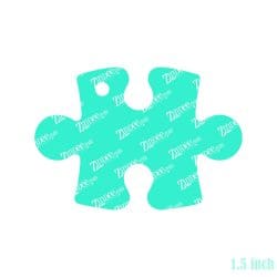 Alternative view of Puzzle Piece 2 – Mini Acrylic Charm Blank (1.5") | Optional Sticker or UV DTF