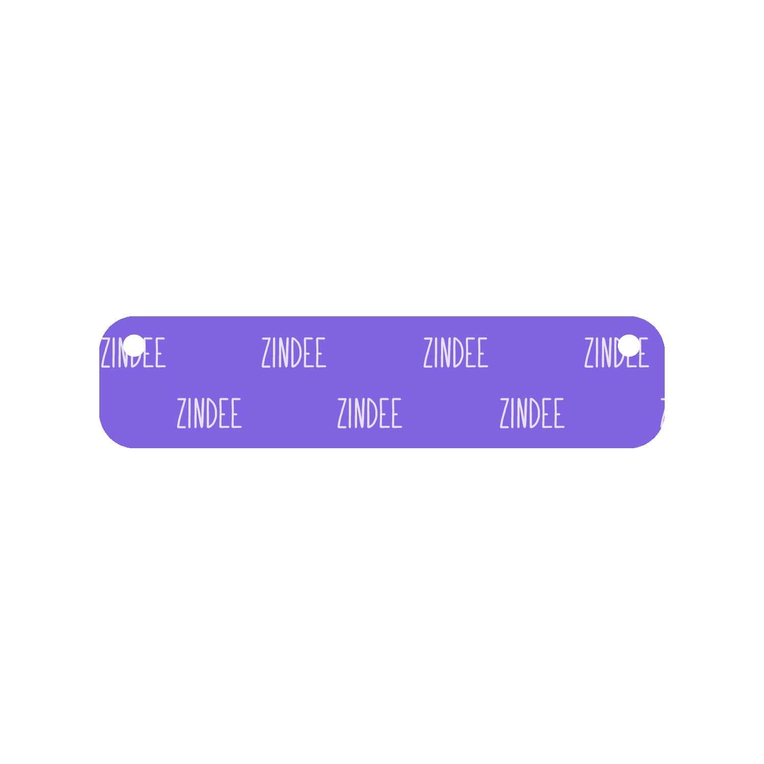 Rectangle Charm 2.5 inch 2 holes (10 pack) - Image 2