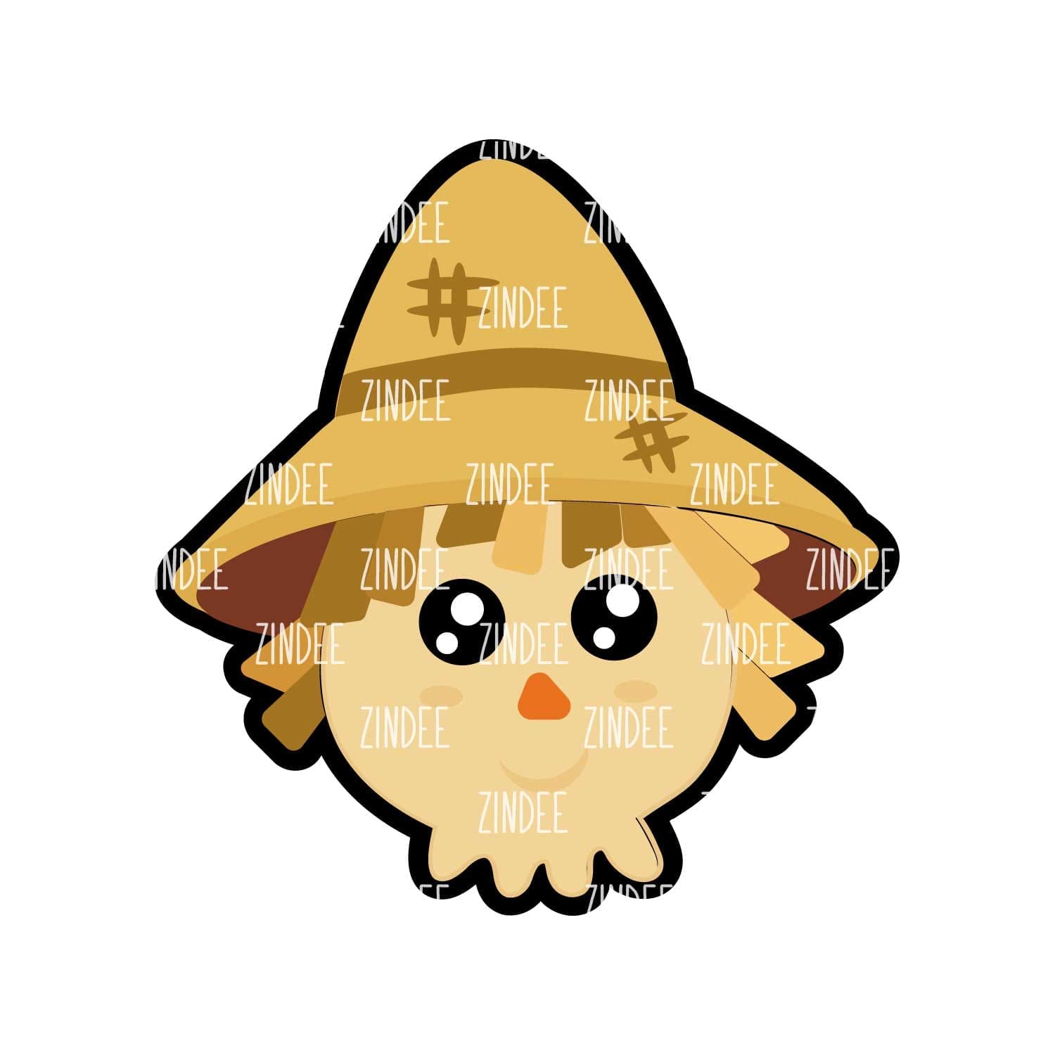 Scarecrow – Acrylic Keychain Blank (3") | Optional Sticker or UV DTF