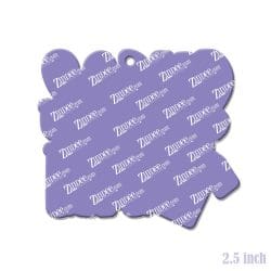 Alternative view of Scrub Life – Acrylic Keychain Blank (2.5") | Optional Sticker or UV DTF