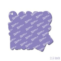 Alternative view of Scrub Tech – Acrylic Keychain Blank (2.5") | Optional Sticker or UV DTF