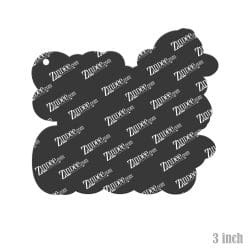 Alternative view of Silly Goose – Acrylic Keychain Blank (3") | Optional Sticker or UV DTF