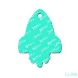 Alternative view of Space Shuttle – Mini Acrylic Charm Blank (1.5") | Optional Sticker or UV DTF