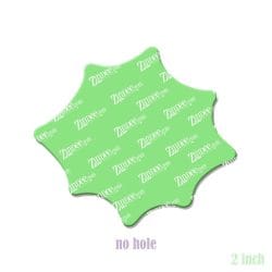 Alternative view of Spiderweb – Acrylic Badge Reel Blank (2") No Hole | Optional Sticker or UV DTF